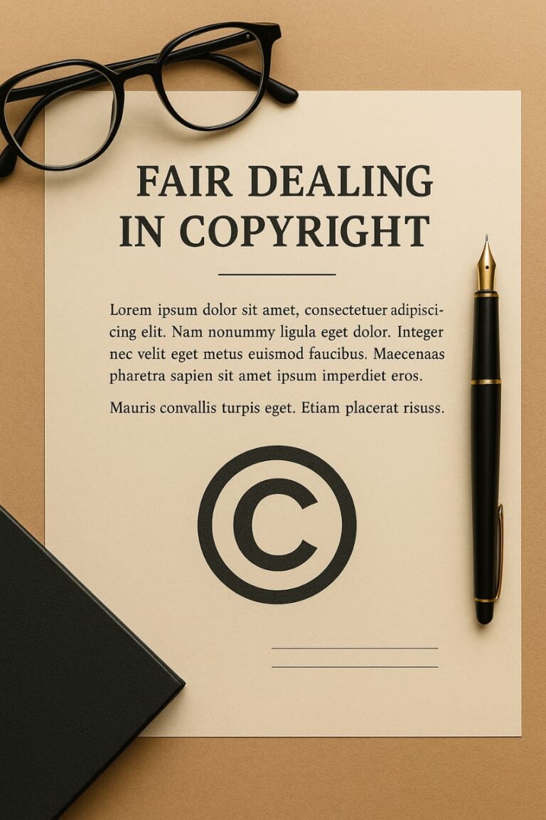 Fair Dealing in Copyright