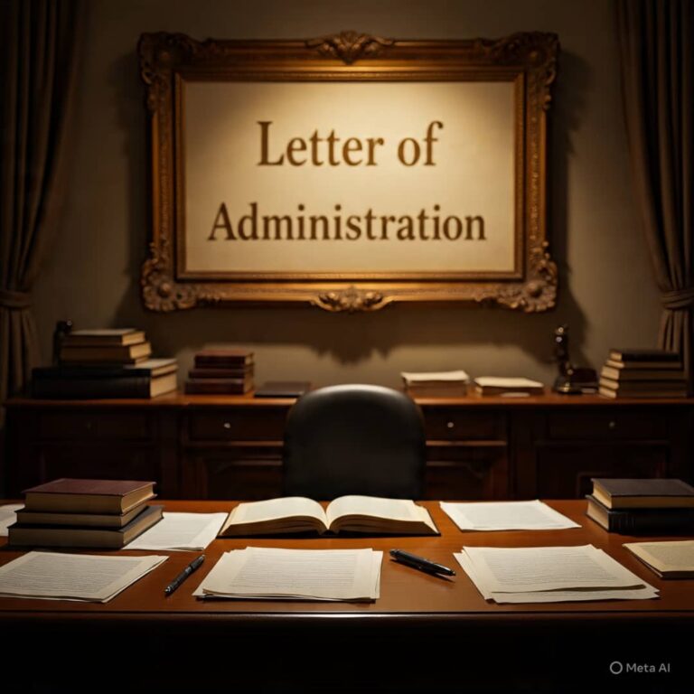 LETTER OF ADMINISTRATION