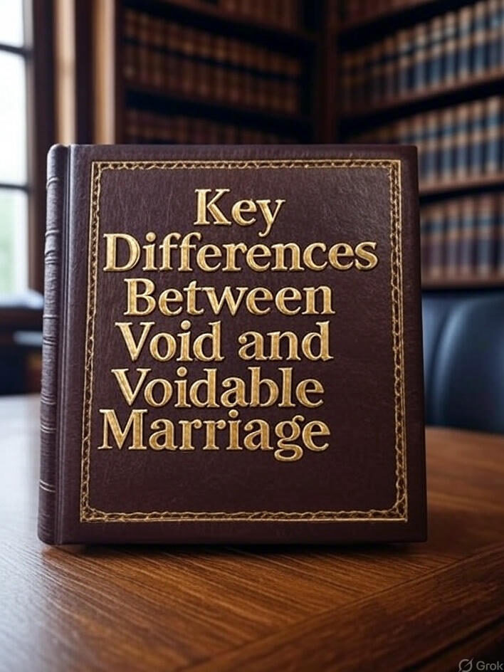 void and voidable marriage