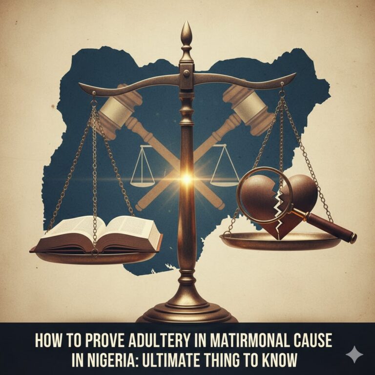 ADULTERY IN MATRIMONIAL CAUSE