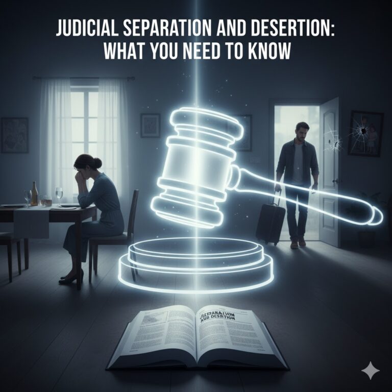 JUDICIAL SEPARATION AND DESERTION 1