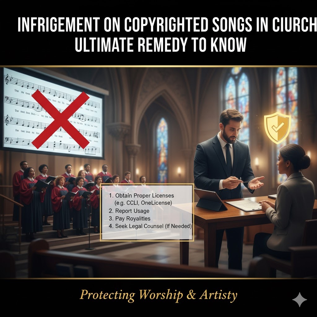 COPYRIGHTED SONGS IN CHURCHES