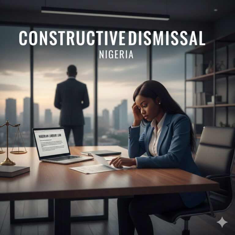 Constructive Dismissal in Nigeria