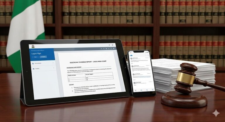 ELECTRONICALLY GENERATED EVIDENCE IN NIGERIA