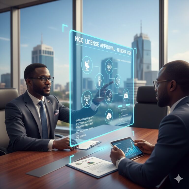 LICENSE FOR TELECOMMUNICATIONS OPERATORS IN NIGERIA