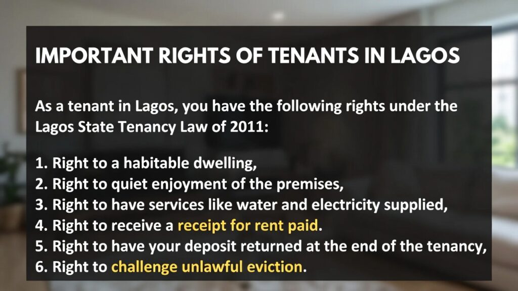 Rights of Tenants