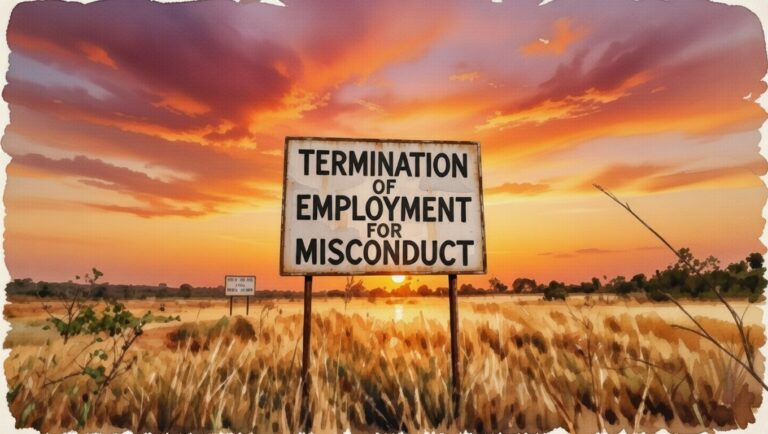 TERMINATION FOR MISCONDUCT