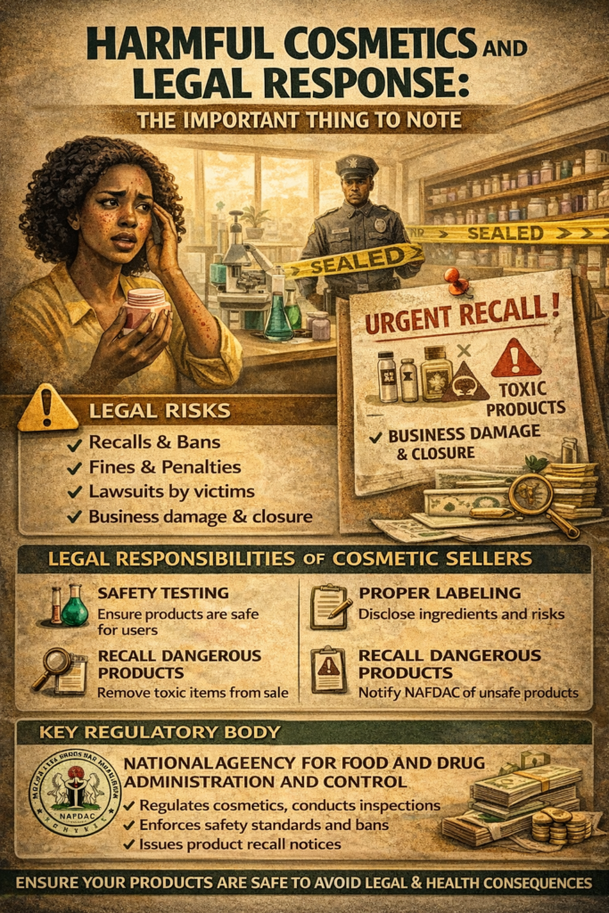 Harmful cosmetics