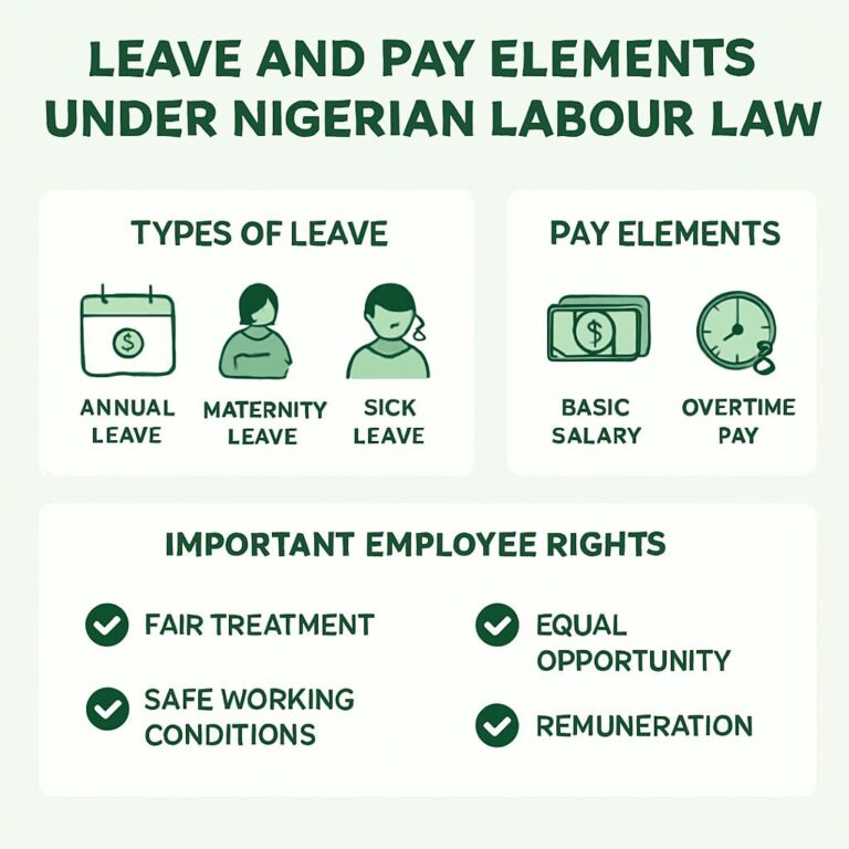 leave and pay entitlements