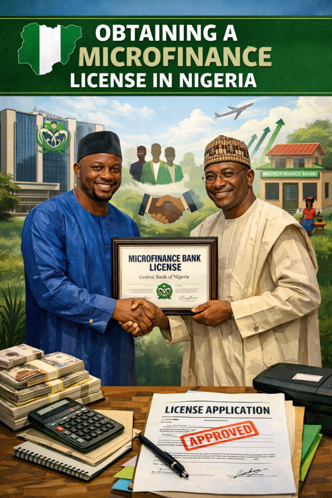 obtaining a microfinance license