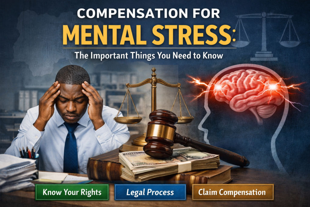 Compensation for mental stress