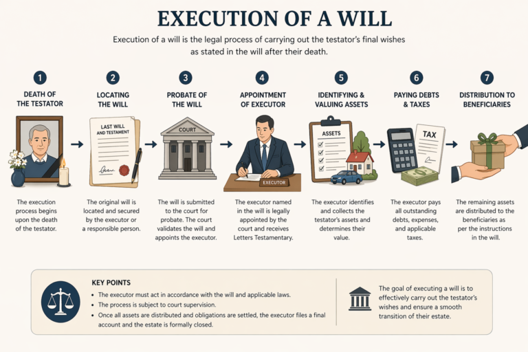 execution of a will