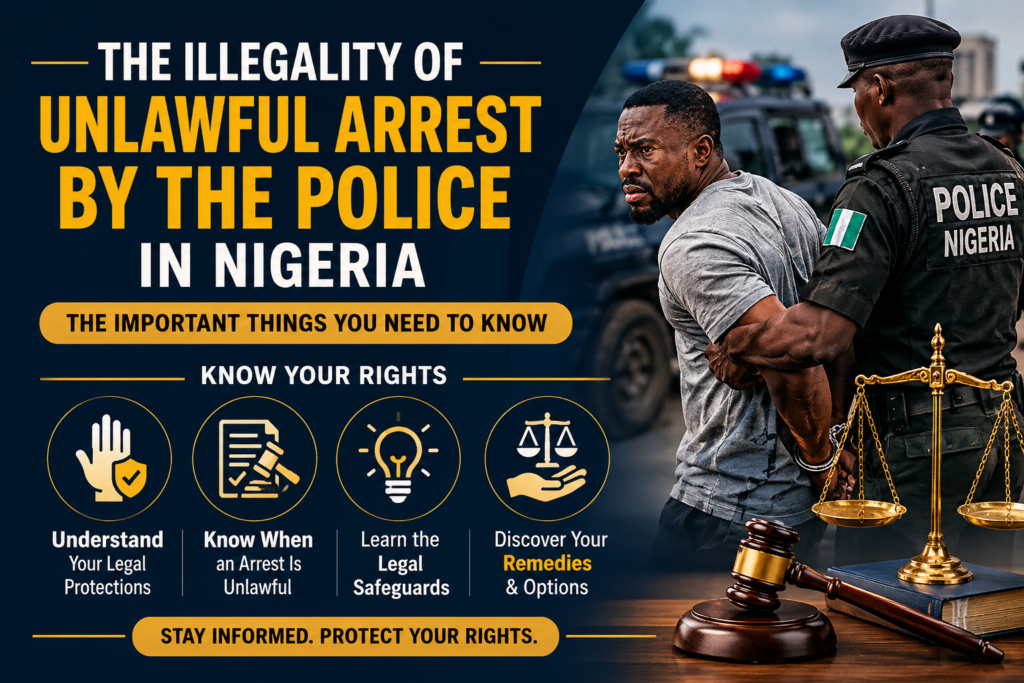 illegality of unlawful arrest