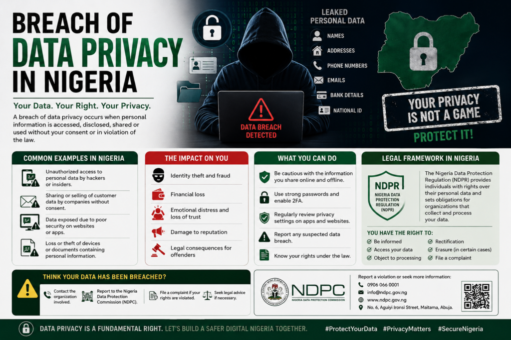 breach of data privacy