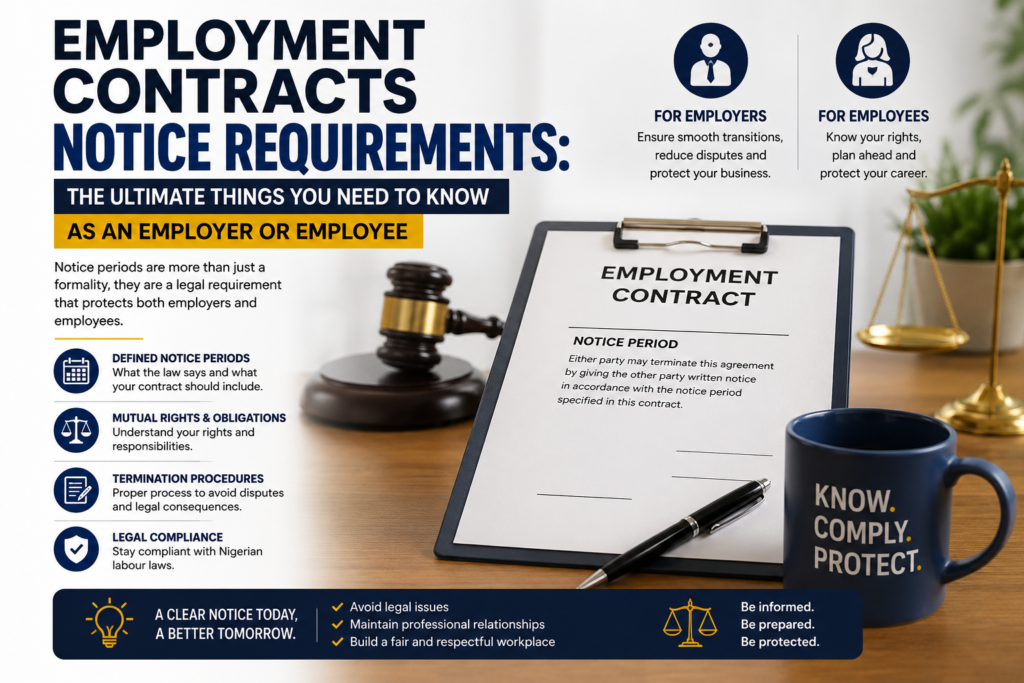 EMPLOYMENT CONTRACTS NOTICE