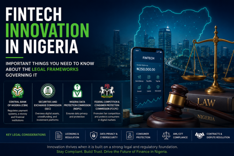 Fintech innovation in Nigeria