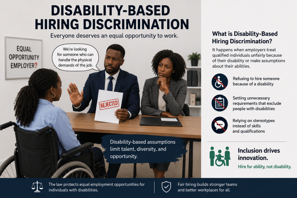 DISABILITY-BASED HIRING DISCRIMINATION