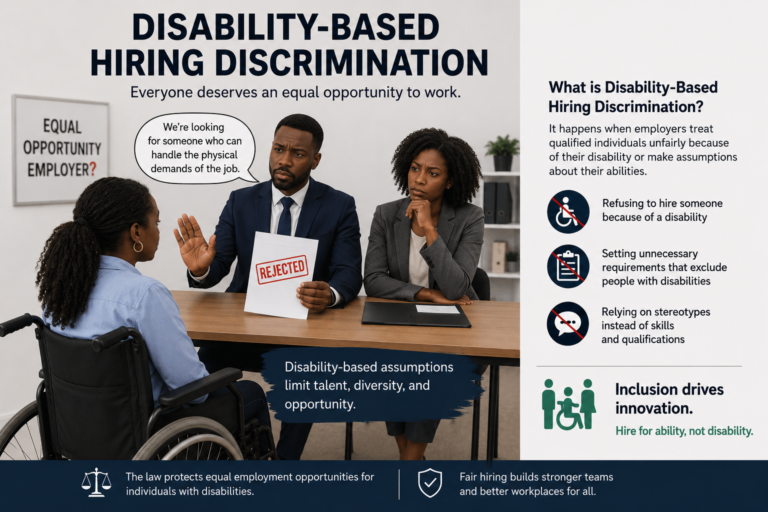 disability-based hiring discrimination